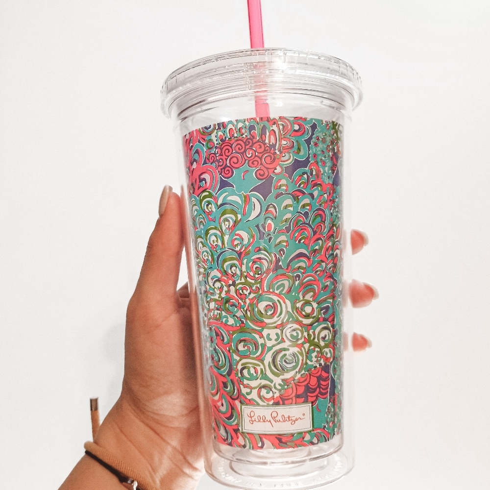Lilly Pulitzer | reusable tumbler